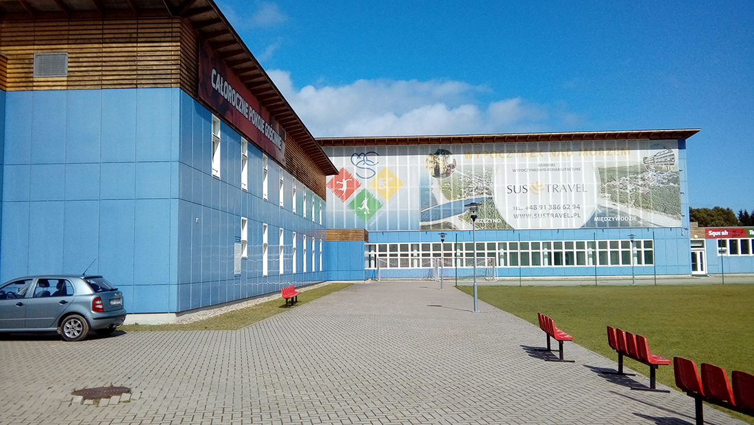 Pawilon dydaktyczny zespołu budynków szkolnych w Mrzeżynie