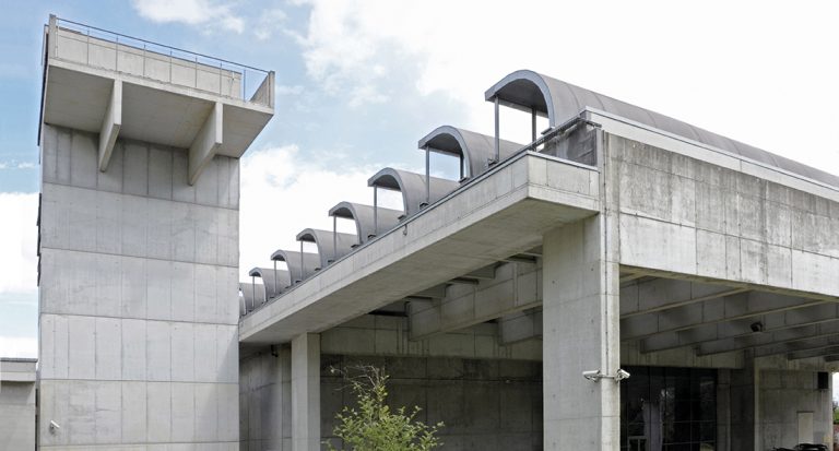 Detale architektury betonowej