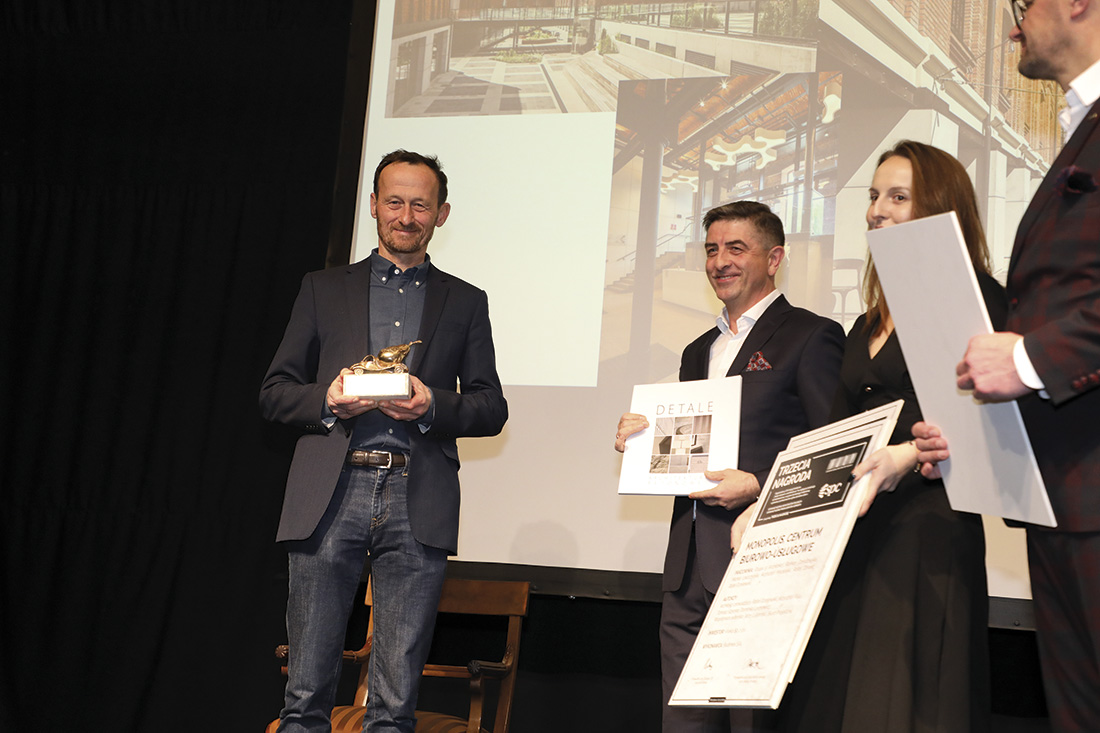 III nagroda za Centrum Biurowo-Usługowe MONOPOLIS w Łodzi przypadła pracowni Grupa 5 Architekci